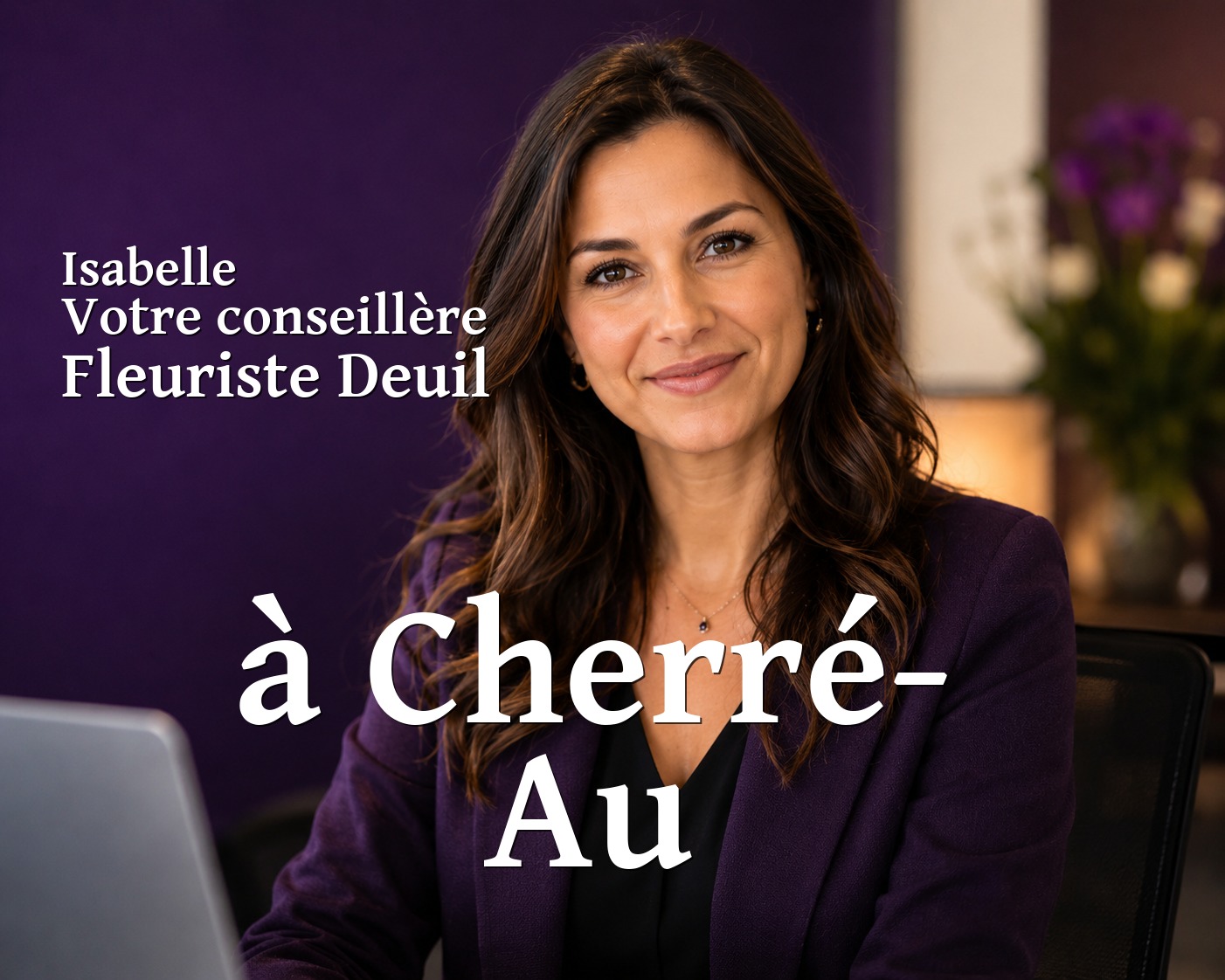 Isabelle, votre conseillère Fleuriste Deuil à Cherré-Au