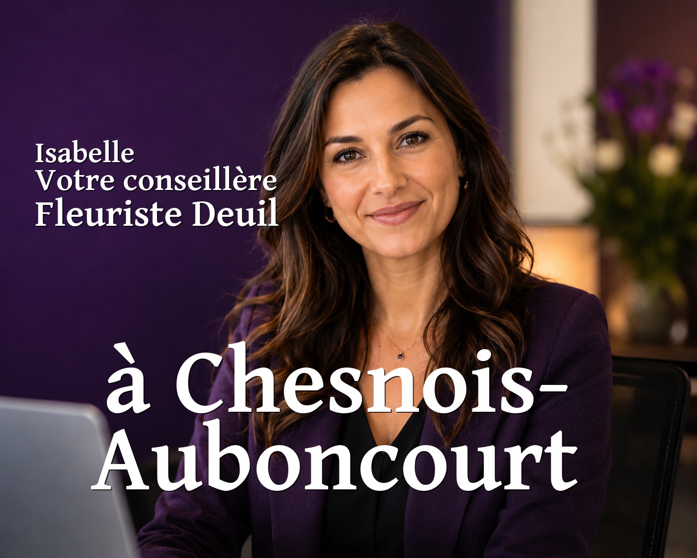 Isabelle, votre conseillère Fleuriste Deuil à Chesnois-Auboncourt