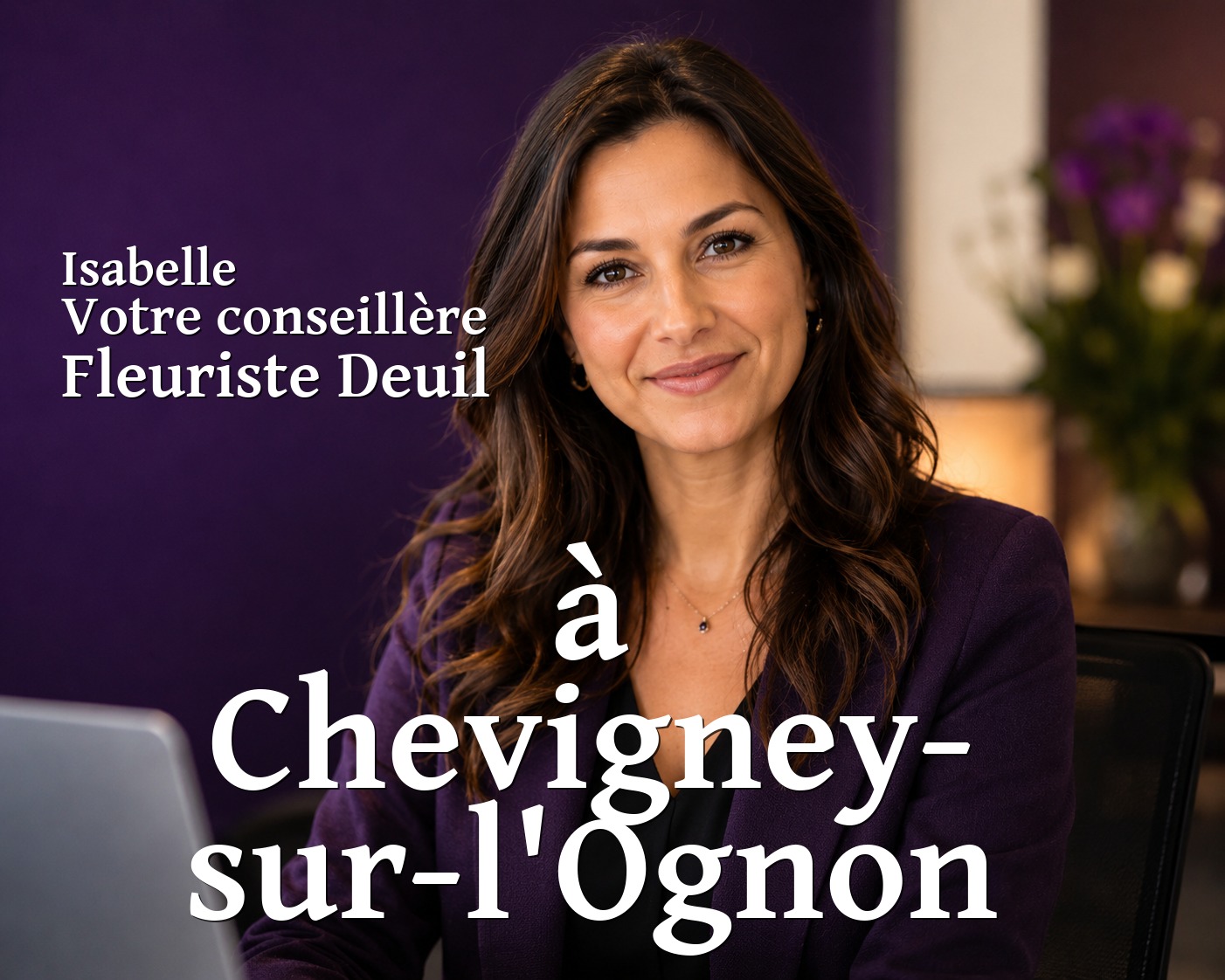 Isabelle, votre conseillère Fleuriste Deuil à Chevigney-sur-l'Ognon