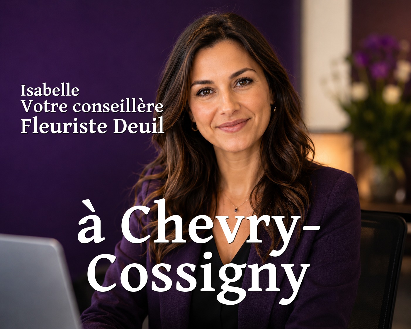Isabelle, votre conseillère Fleuriste Deuil à Chevry-Cossigny