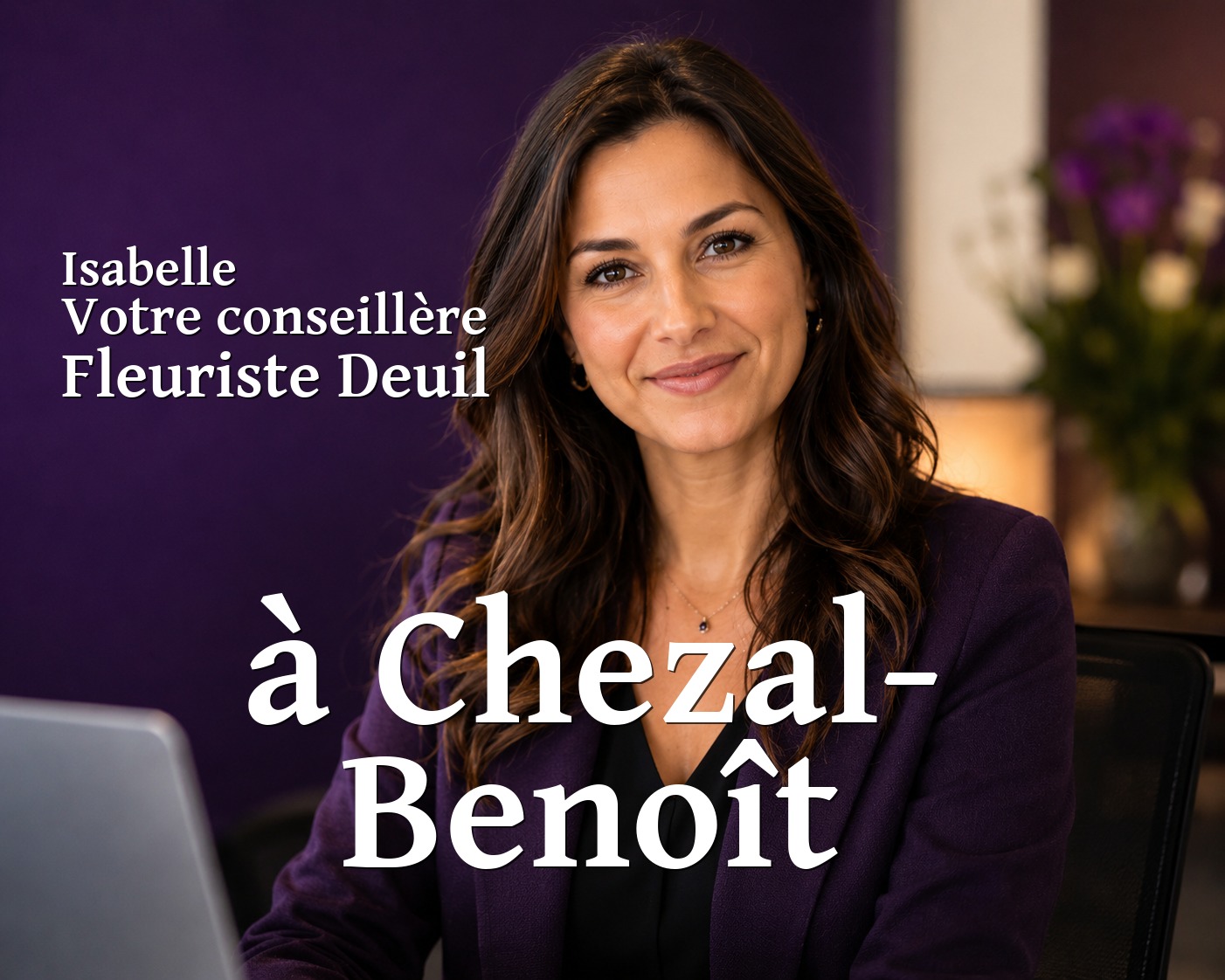 Isabelle, votre conseillère Fleuriste Deuil à Chezal-Benoît