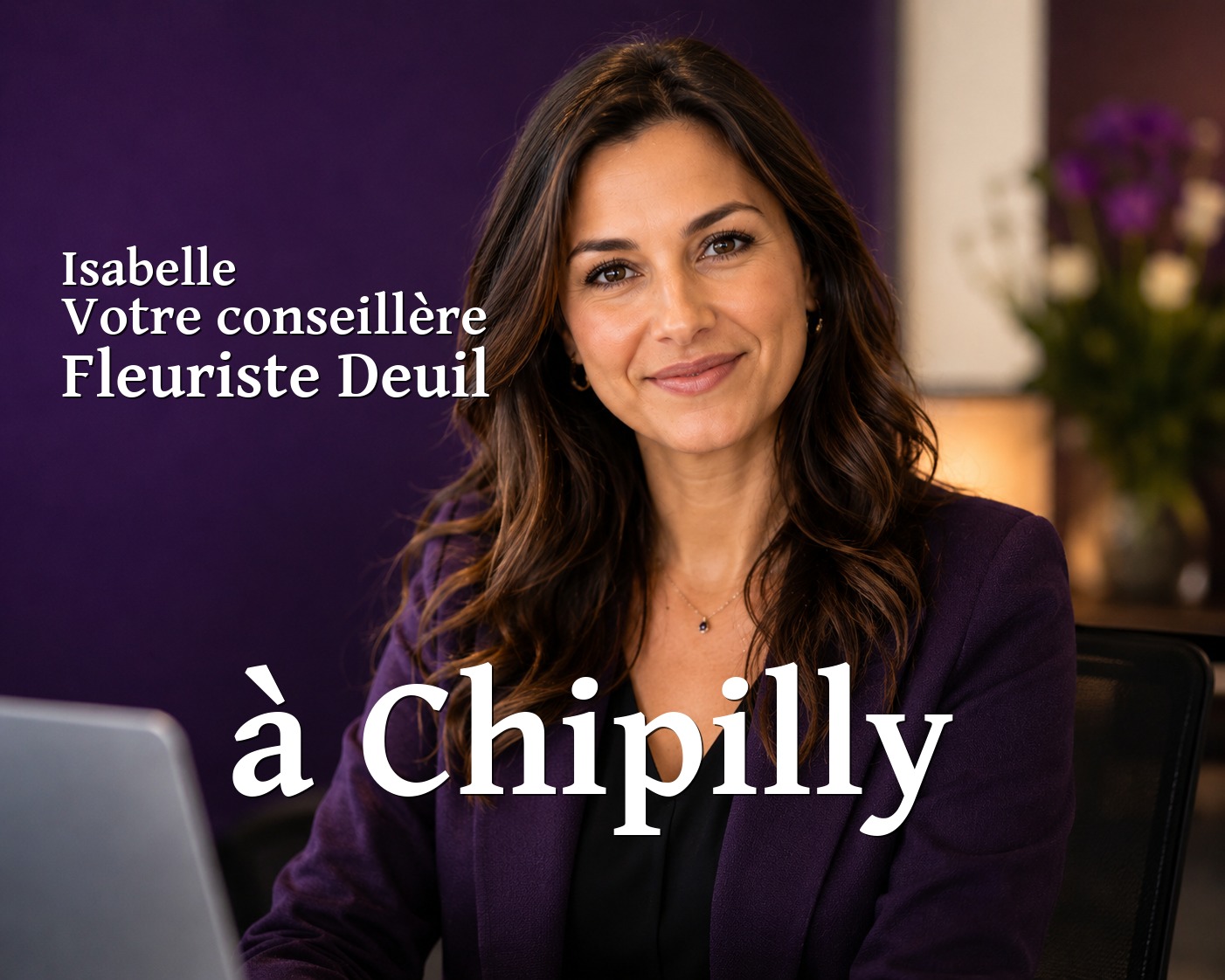 Isabelle, votre conseillère Fleuriste Deuil à Chipilly