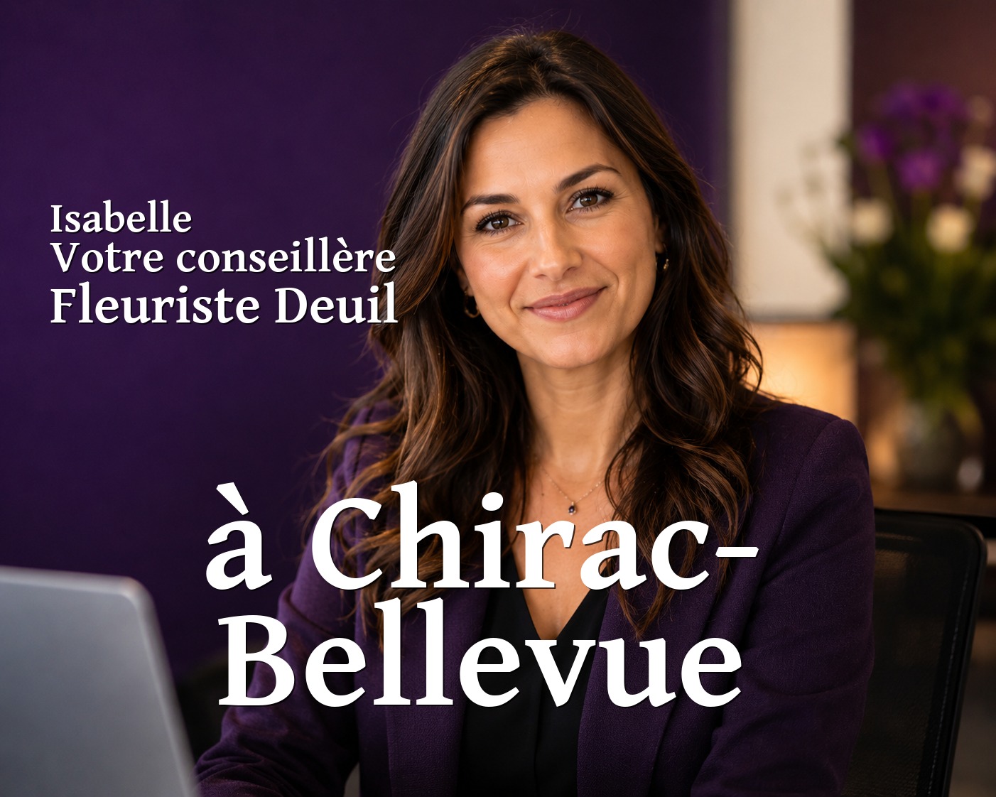 Isabelle, votre conseillère Fleuriste Deuil à Chirac-Bellevue
