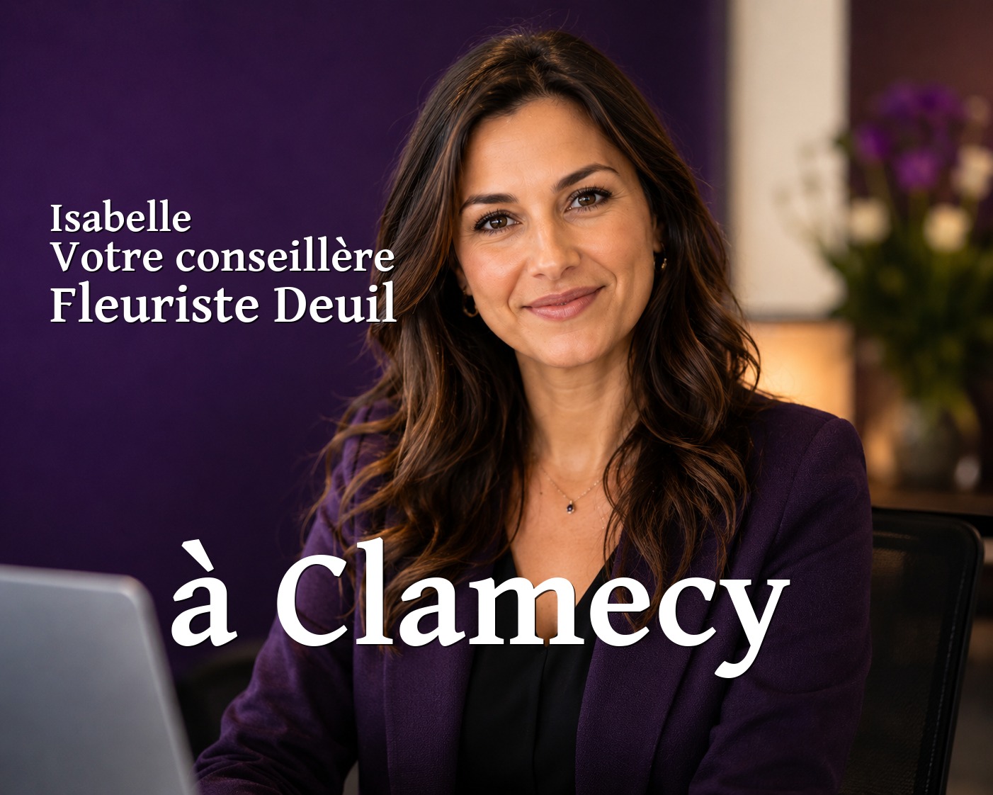 Isabelle, votre conseillère Fleuriste Deuil à Clamecy