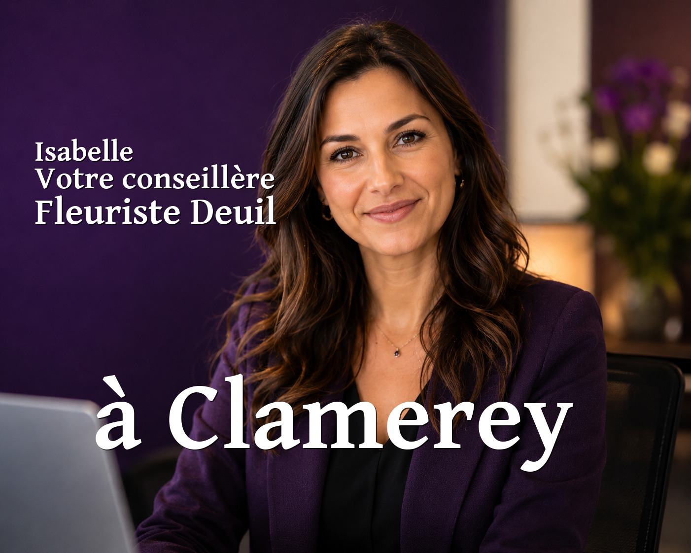 Isabelle, votre conseillère Fleuriste Deuil à Clamerey