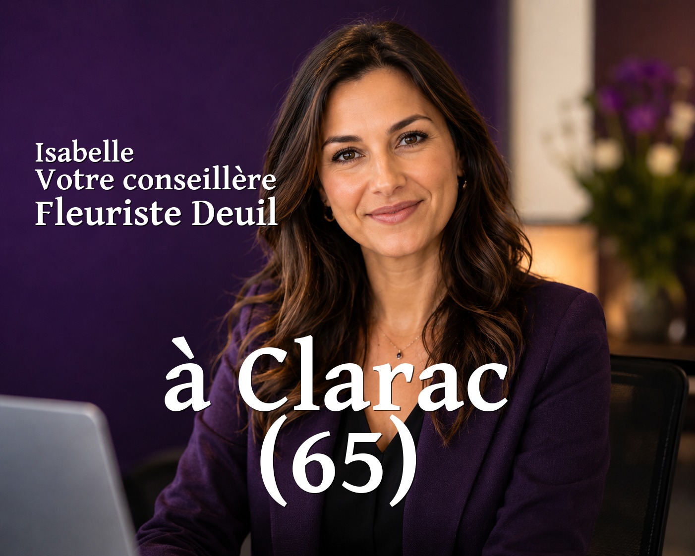 Isabelle, votre conseillère Fleuriste Deuil à Clarac (65)