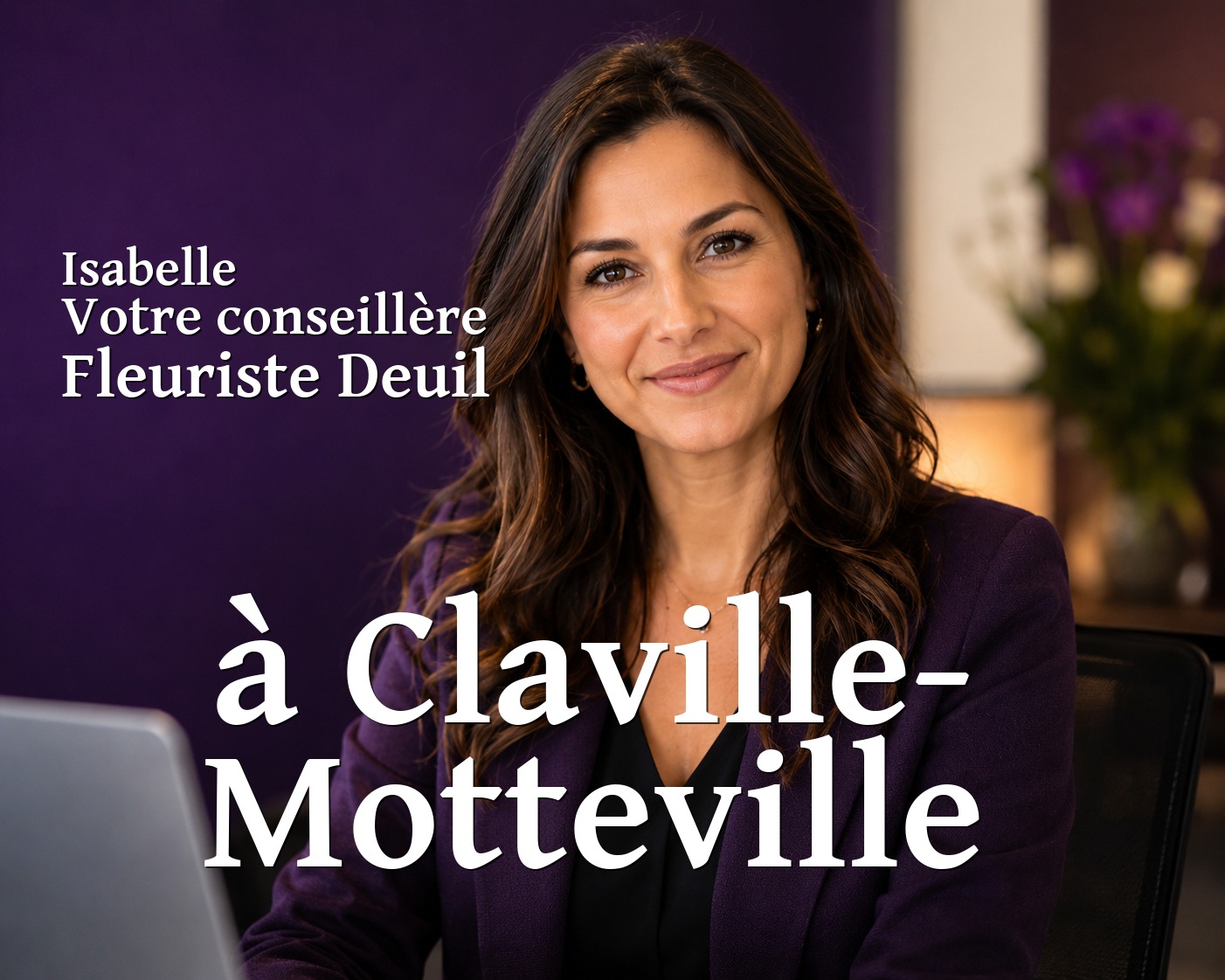 Isabelle, votre conseillère Fleuriste Deuil à Claville-Motteville