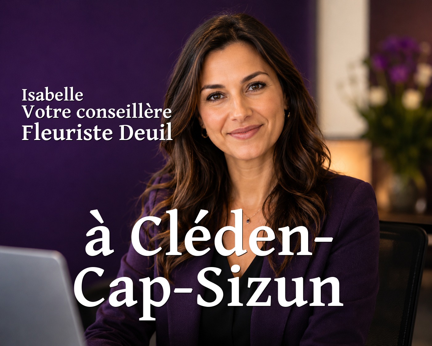 Isabelle, votre conseillère Fleuriste Deuil à Cléden-Cap-Sizun