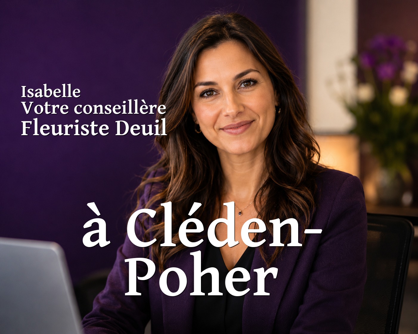 Isabelle, votre conseillère Fleuriste Deuil à Cléden-Poher