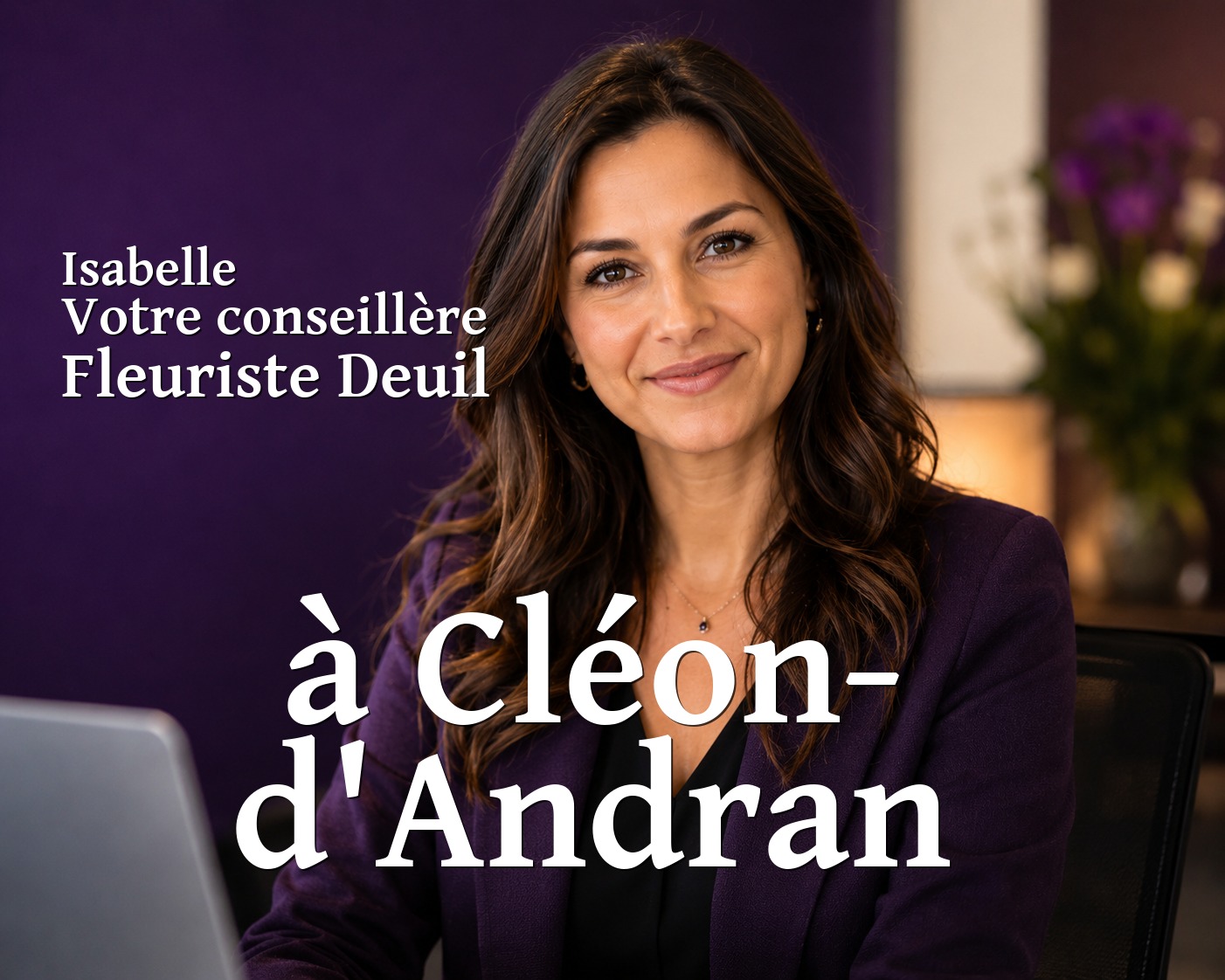 Isabelle, votre conseillère Fleuriste Deuil à Cléon-d'Andran