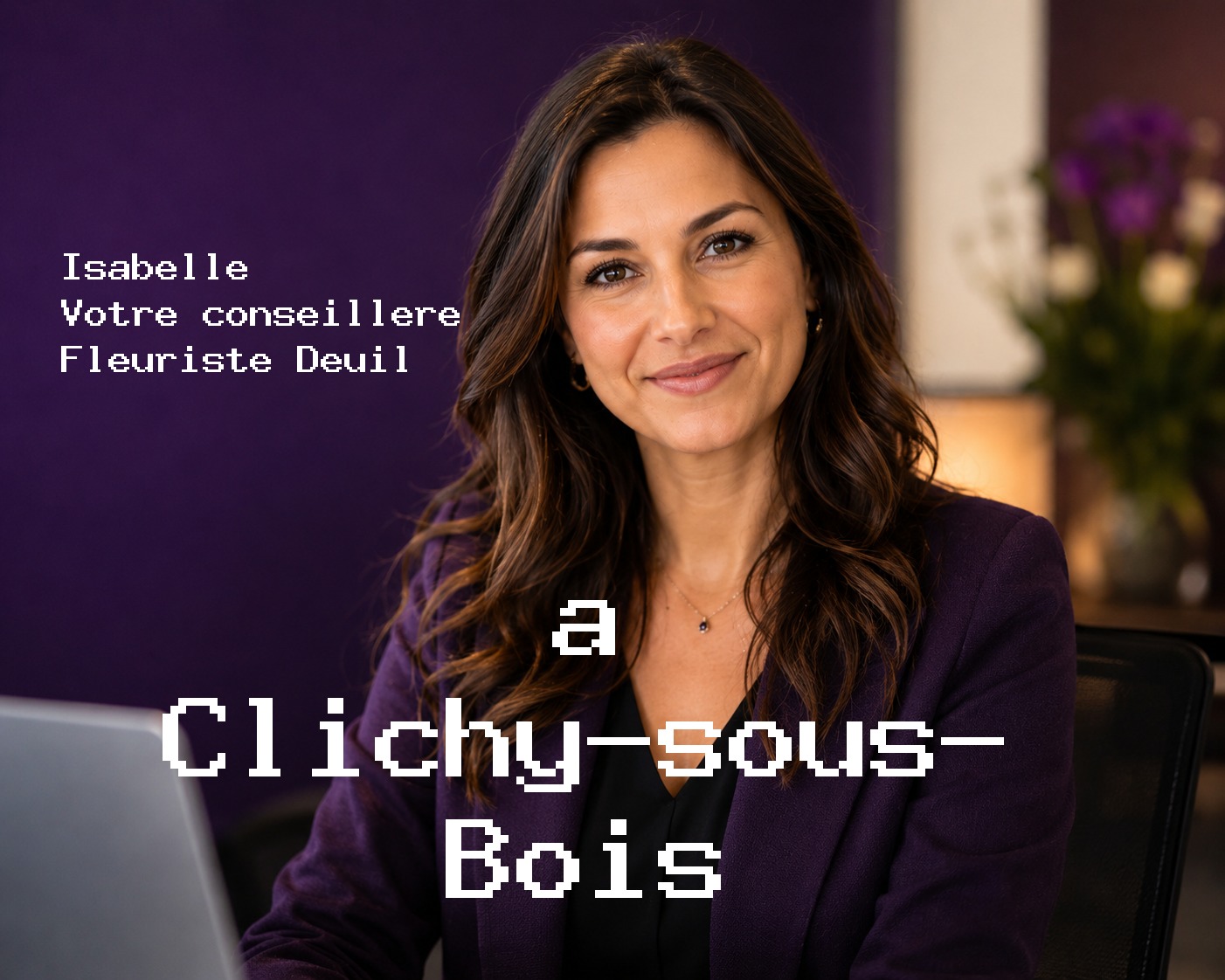 Isabelle, votre conseillère Fleuriste Deuil à Clichy-sous-Bois