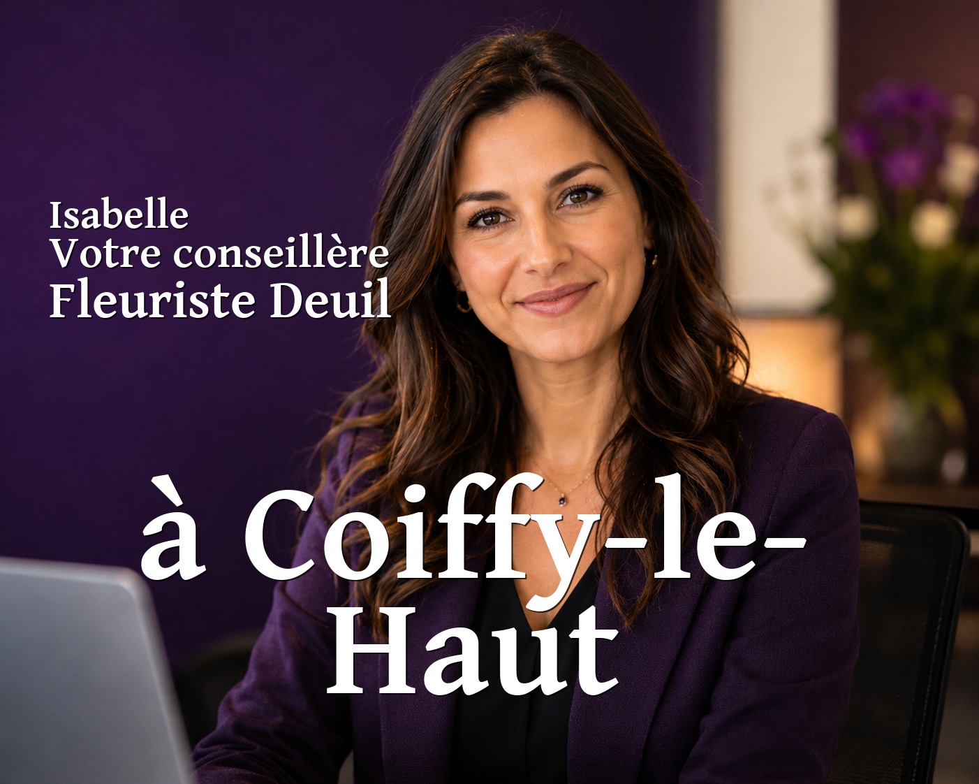 Isabelle, votre conseillère Fleuriste Deuil à Coiffy-le-Haut