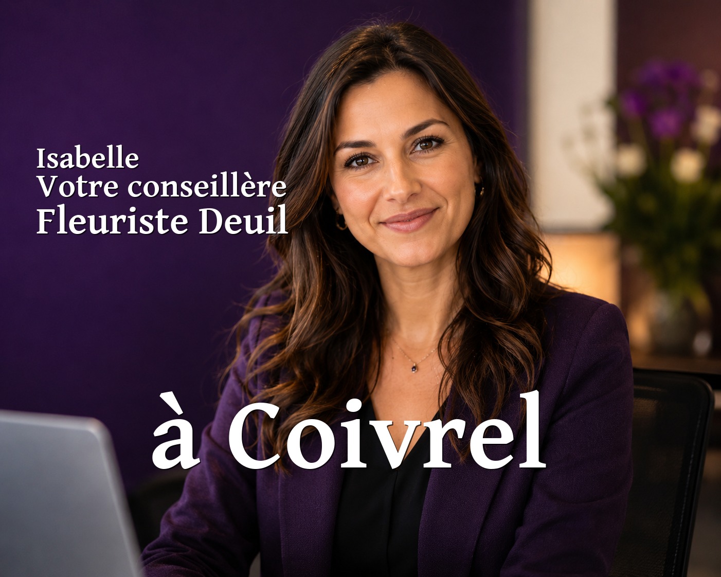 Isabelle, votre conseillère Fleuriste Deuil à Coivrel
