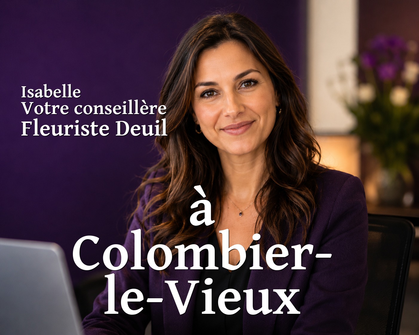 Isabelle, votre conseillère Fleuriste Deuil à Colombier-le-Vieux