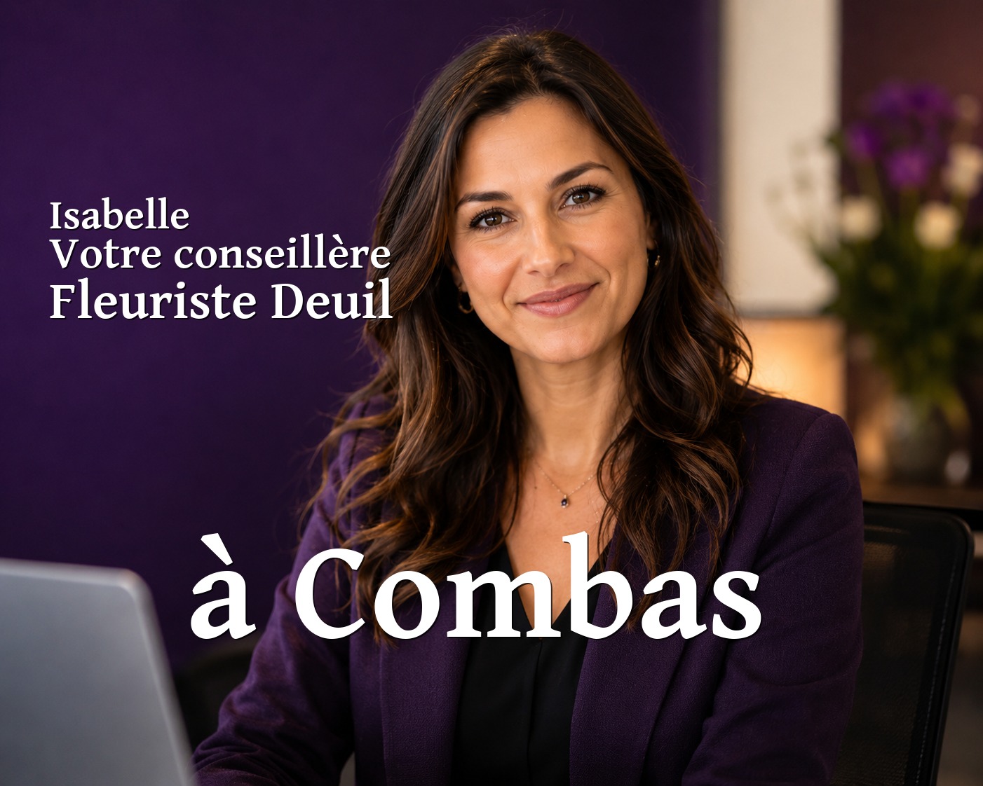 Isabelle, votre conseillère Fleuriste Deuil à Combas