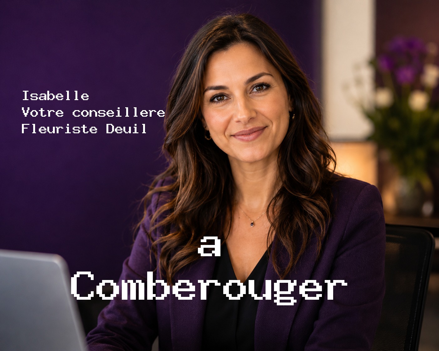 Isabelle, votre conseillère Fleuriste Deuil à Comberouger