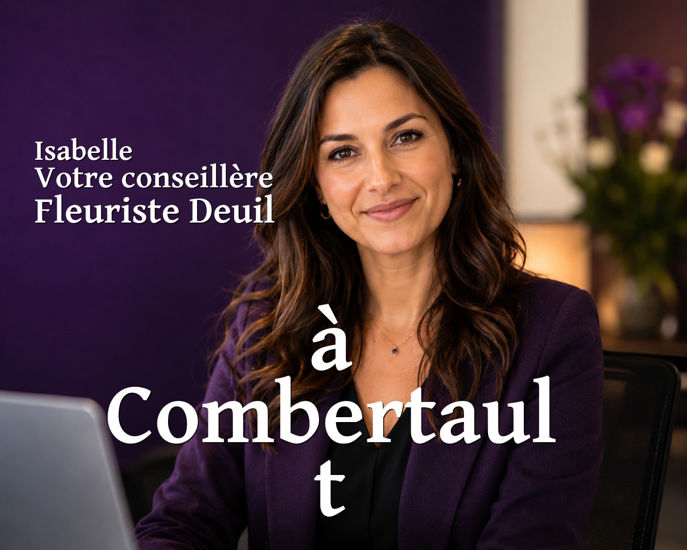 Isabelle, votre conseillère Fleuriste Deuil à Combertault