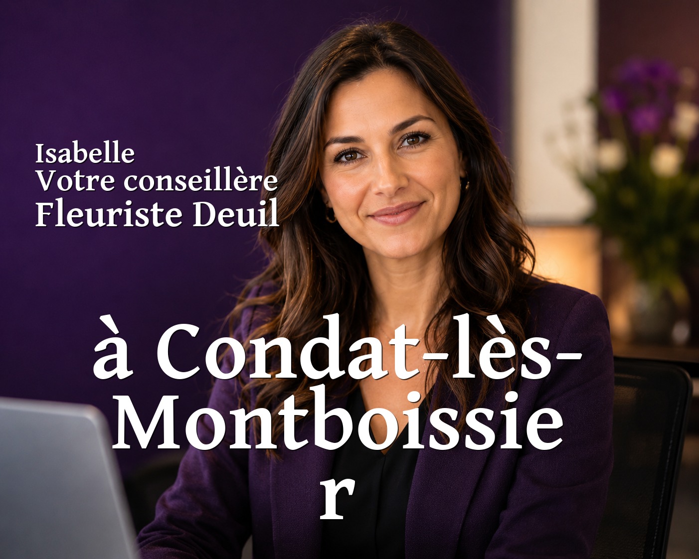 Isabelle, votre conseillère Fleuriste Deuil à Condat-lès-Montboissier