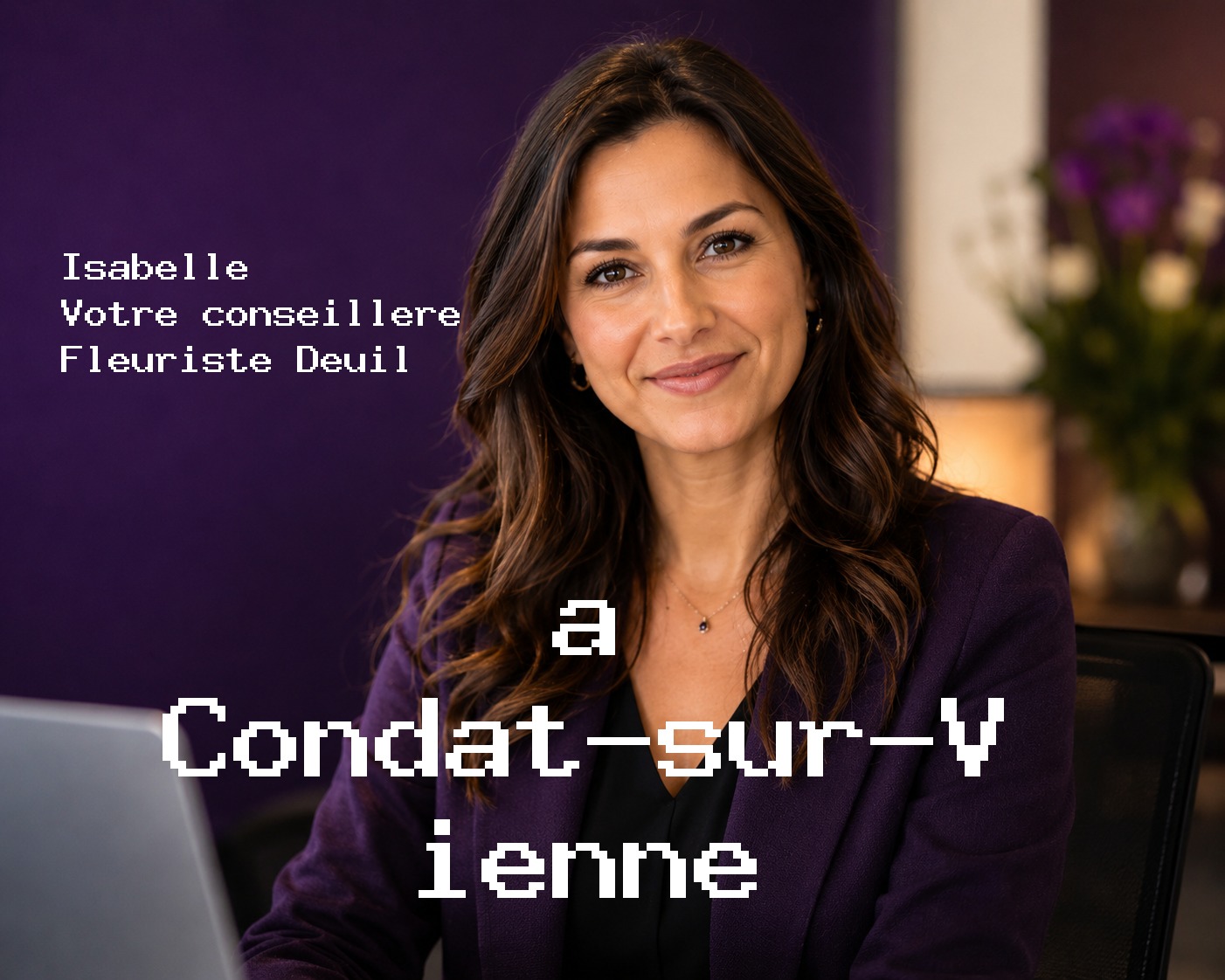 Isabelle, votre conseillère Fleuriste Deuil à Condat-sur-Vienne