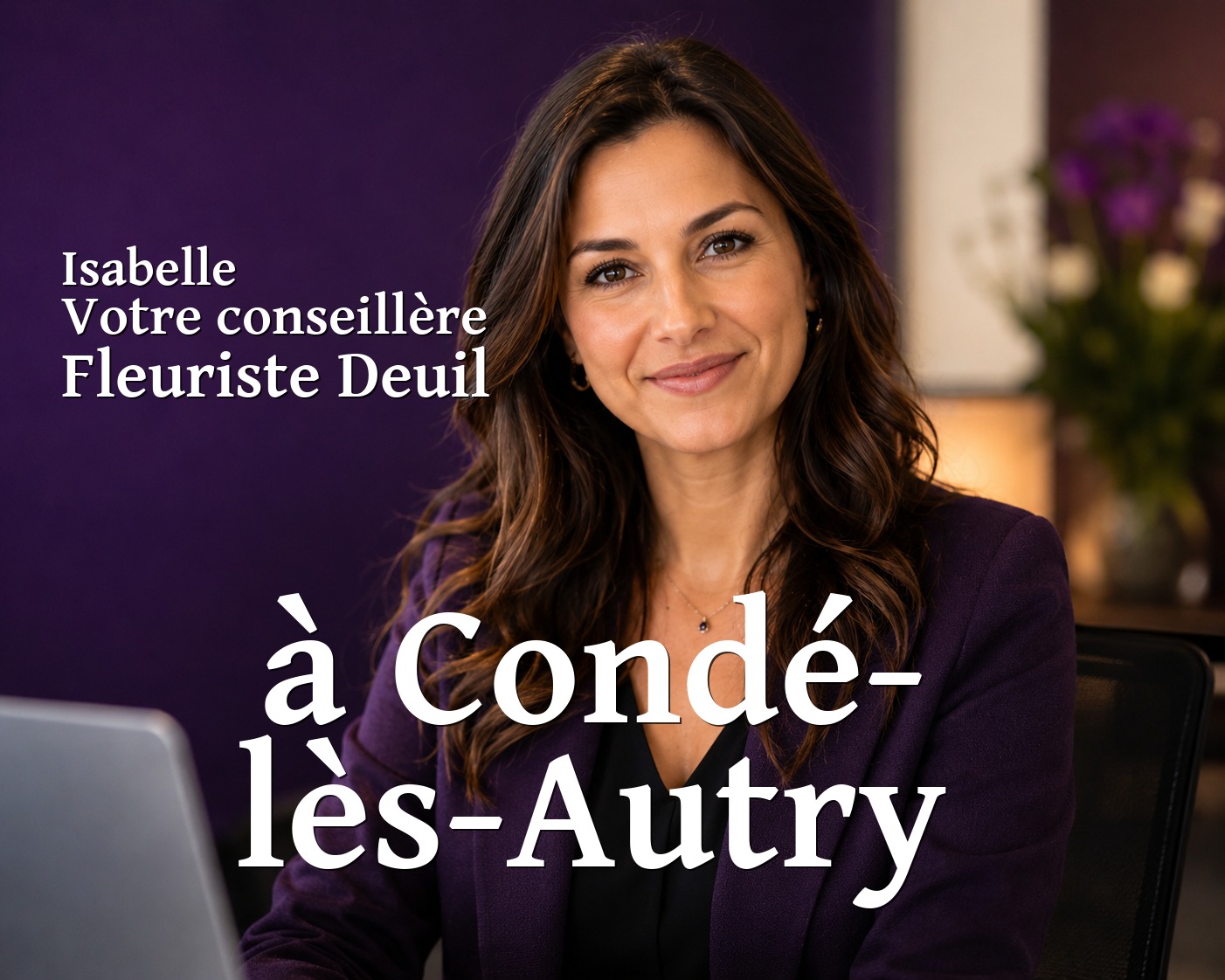 Isabelle, votre conseillère Fleuriste Deuil à Condé-lès-Autry