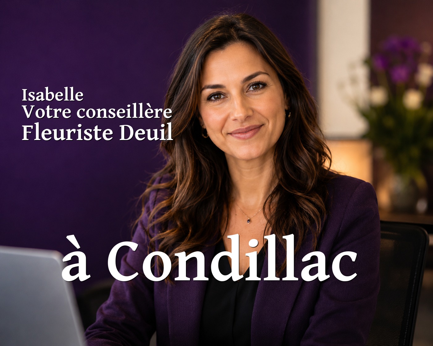Isabelle, votre conseillère Fleuriste Deuil à Condillac