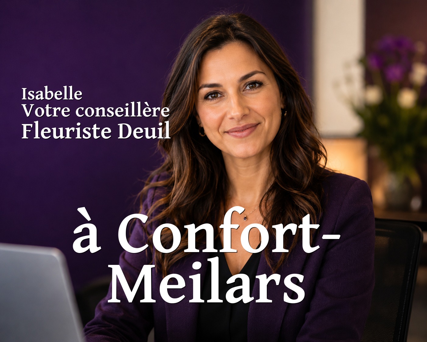 Isabelle, votre conseillère Fleuriste Deuil à Confort-Meilars