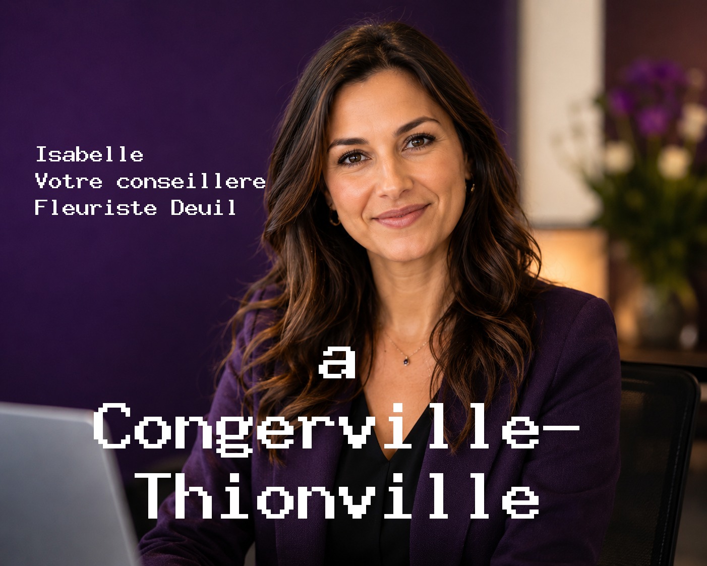 Isabelle, votre conseillère Fleuriste Deuil à Congerville-Thionville