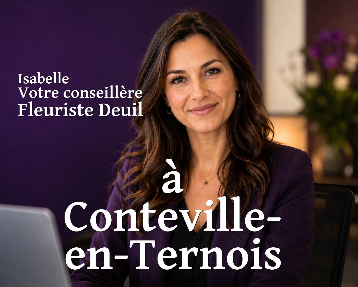 Isabelle, votre conseillère Fleuriste Deuil à Conteville-en-Ternois