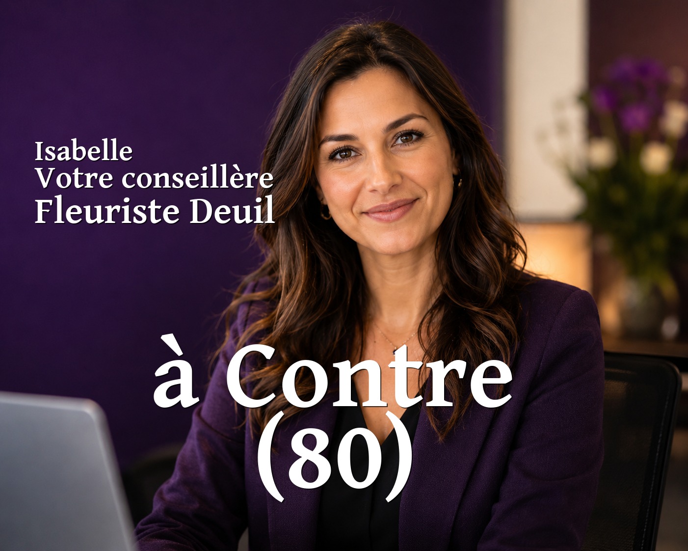 Isabelle, votre conseillère Fleuriste Deuil à Contre (80)
