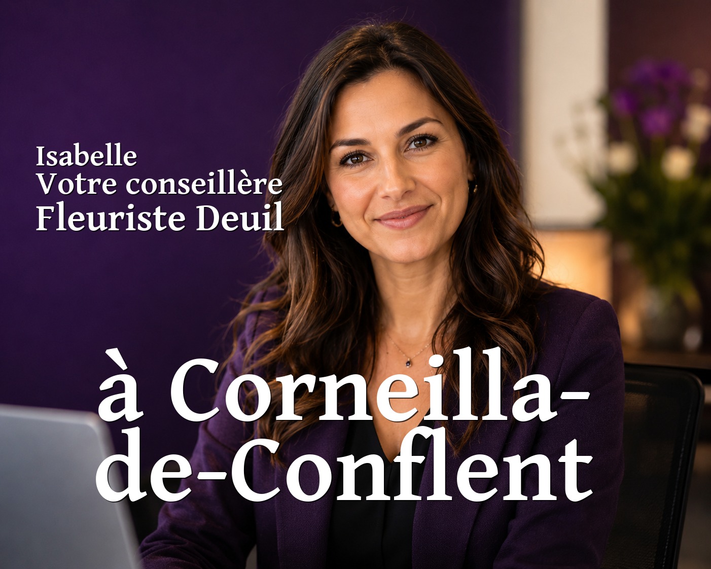 Isabelle, votre conseillère Fleuriste Deuil à Corneilla-de-Conflent