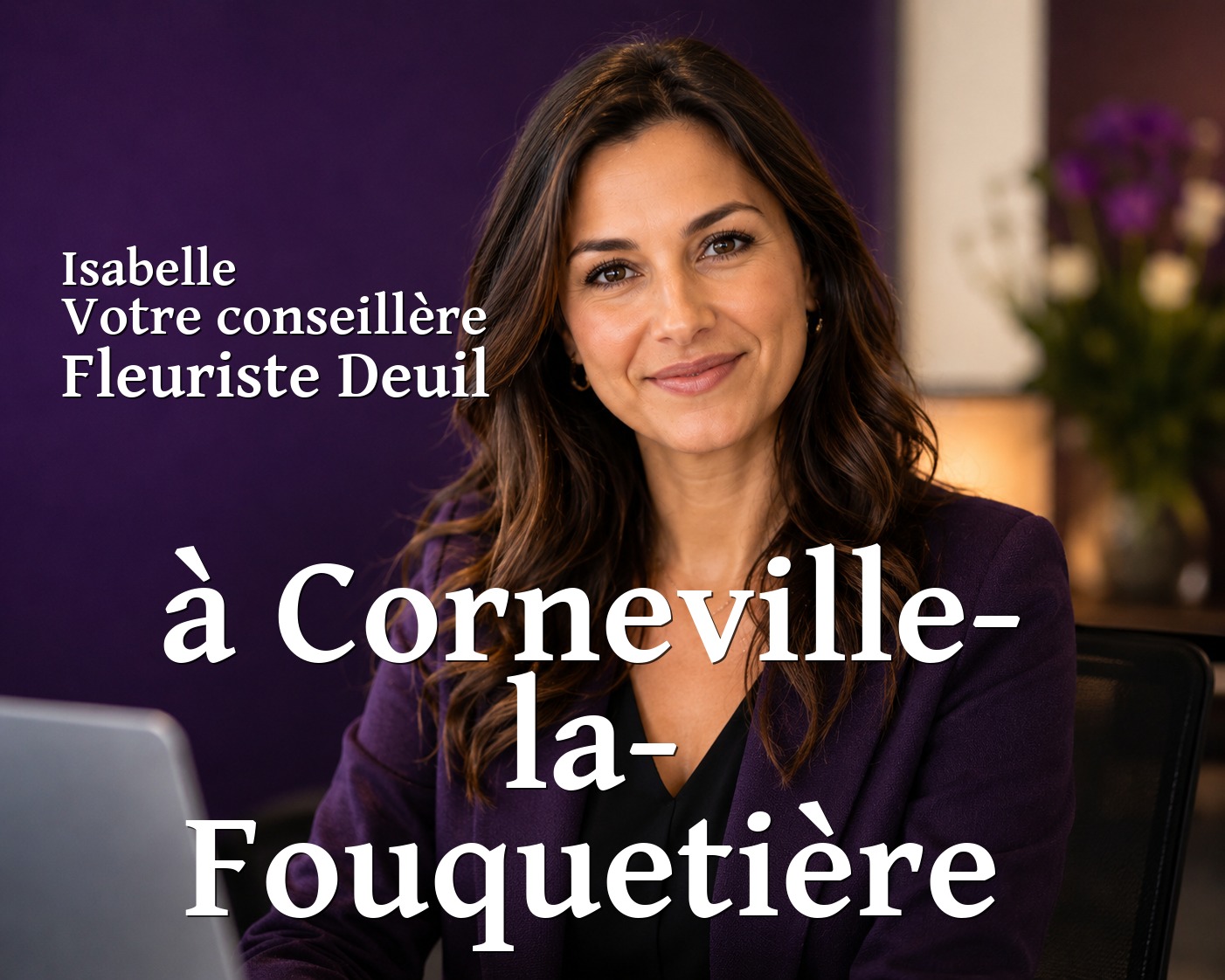 Isabelle, votre conseillère Fleuriste Deuil à Corneville-la-Fouquetière