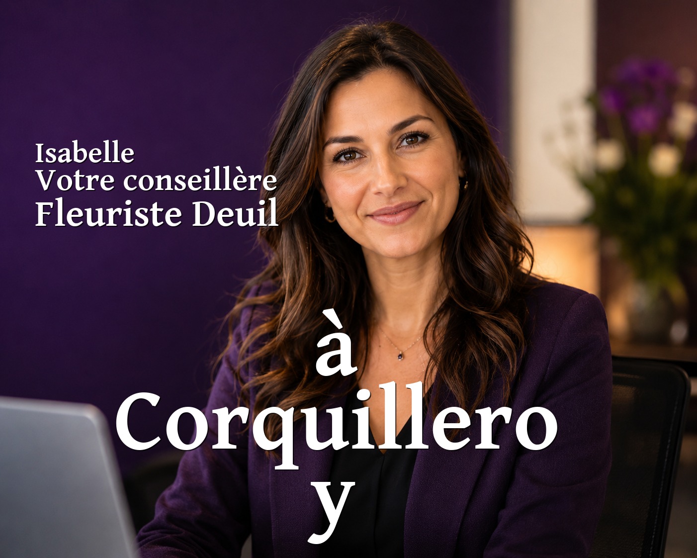 Isabelle, votre conseillère Fleuriste Deuil à Corquilleroy