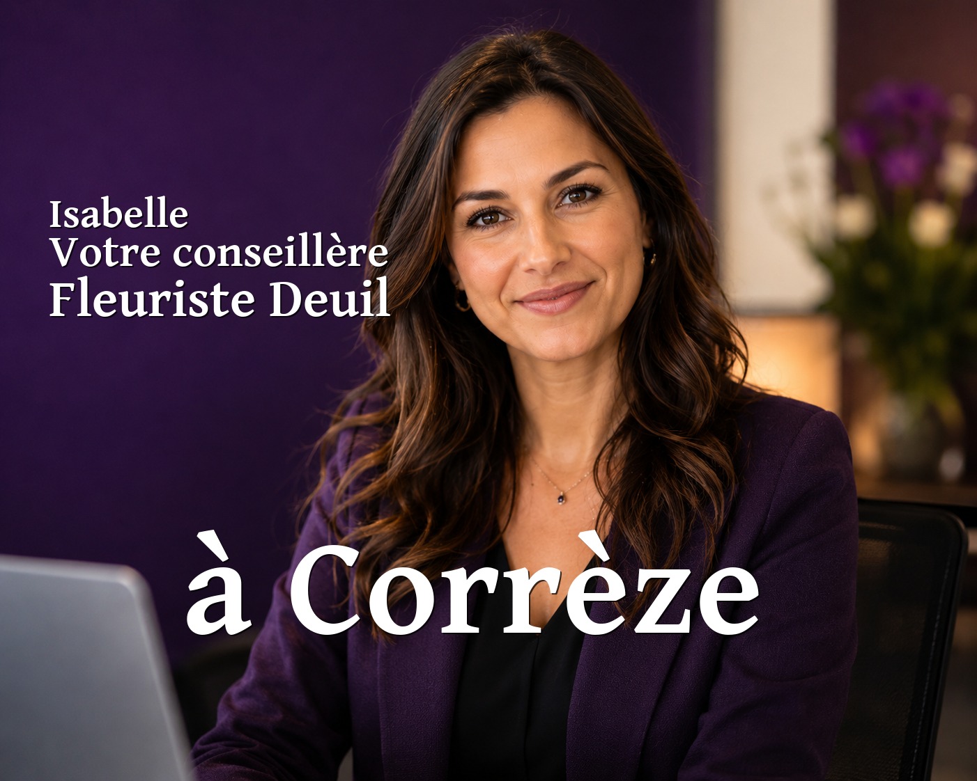 Isabelle, votre conseillère Fleuriste Deuil à Corrèze