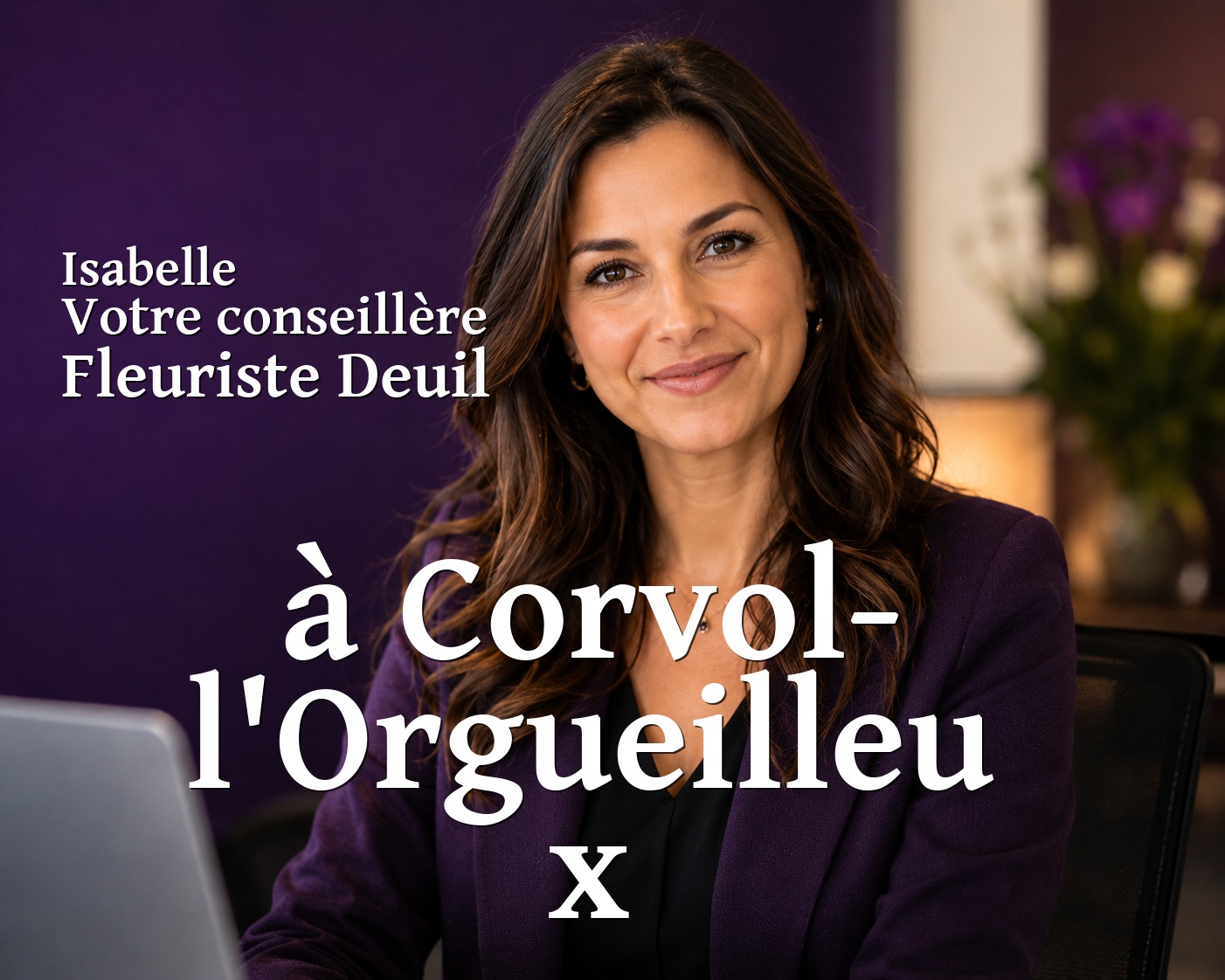 Isabelle, votre conseillère Fleuriste Deuil à Corvol-l'Orgueilleux