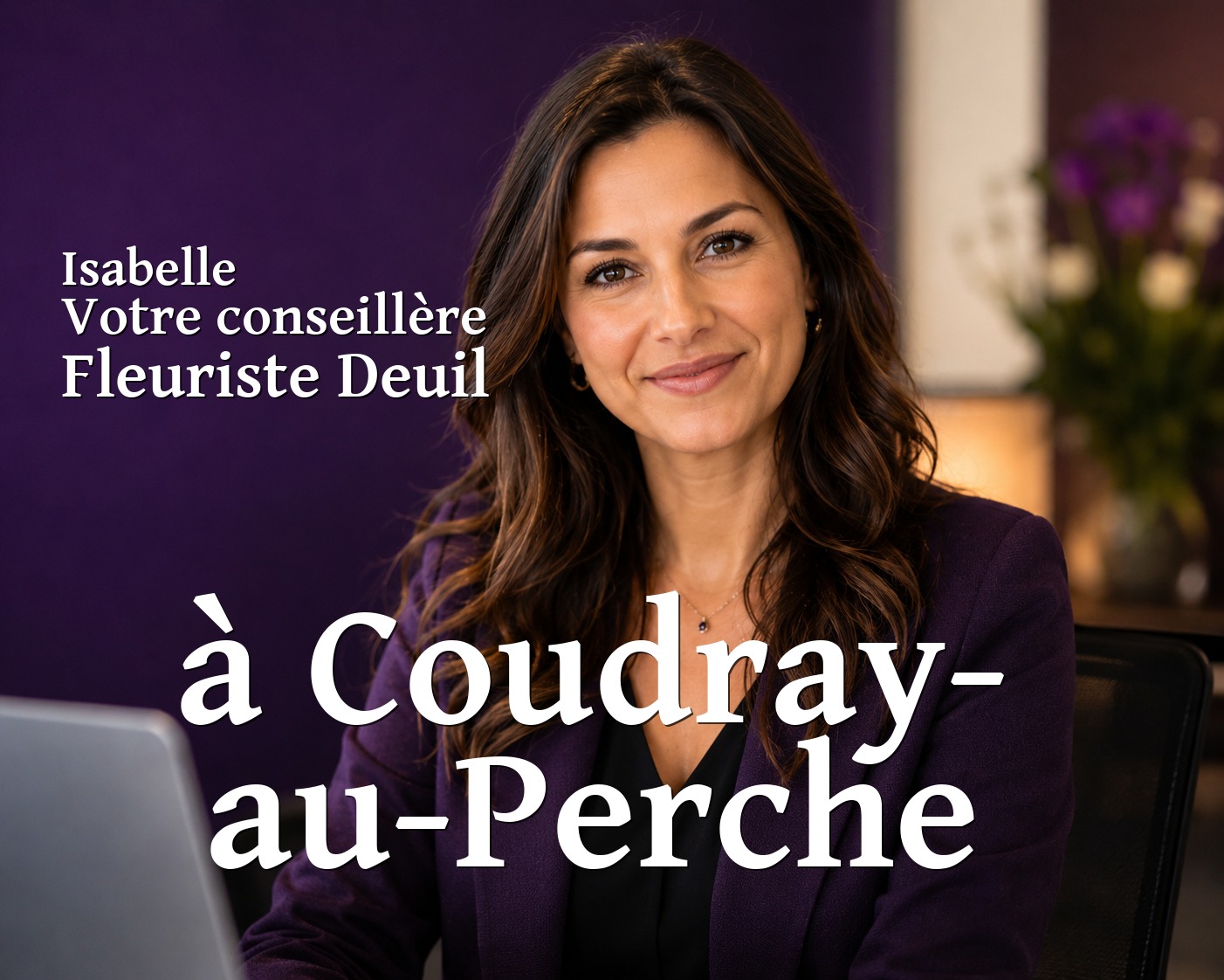 Isabelle, votre conseillère Fleuriste Deuil à Coudray-au-Perche
