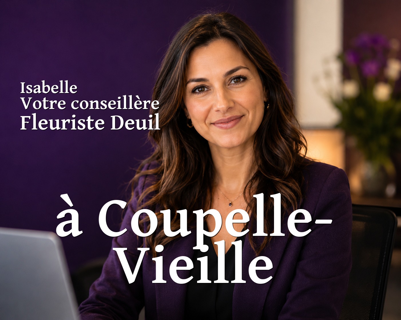 Isabelle, votre conseillère Fleuriste Deuil à Coupelle-Vieille