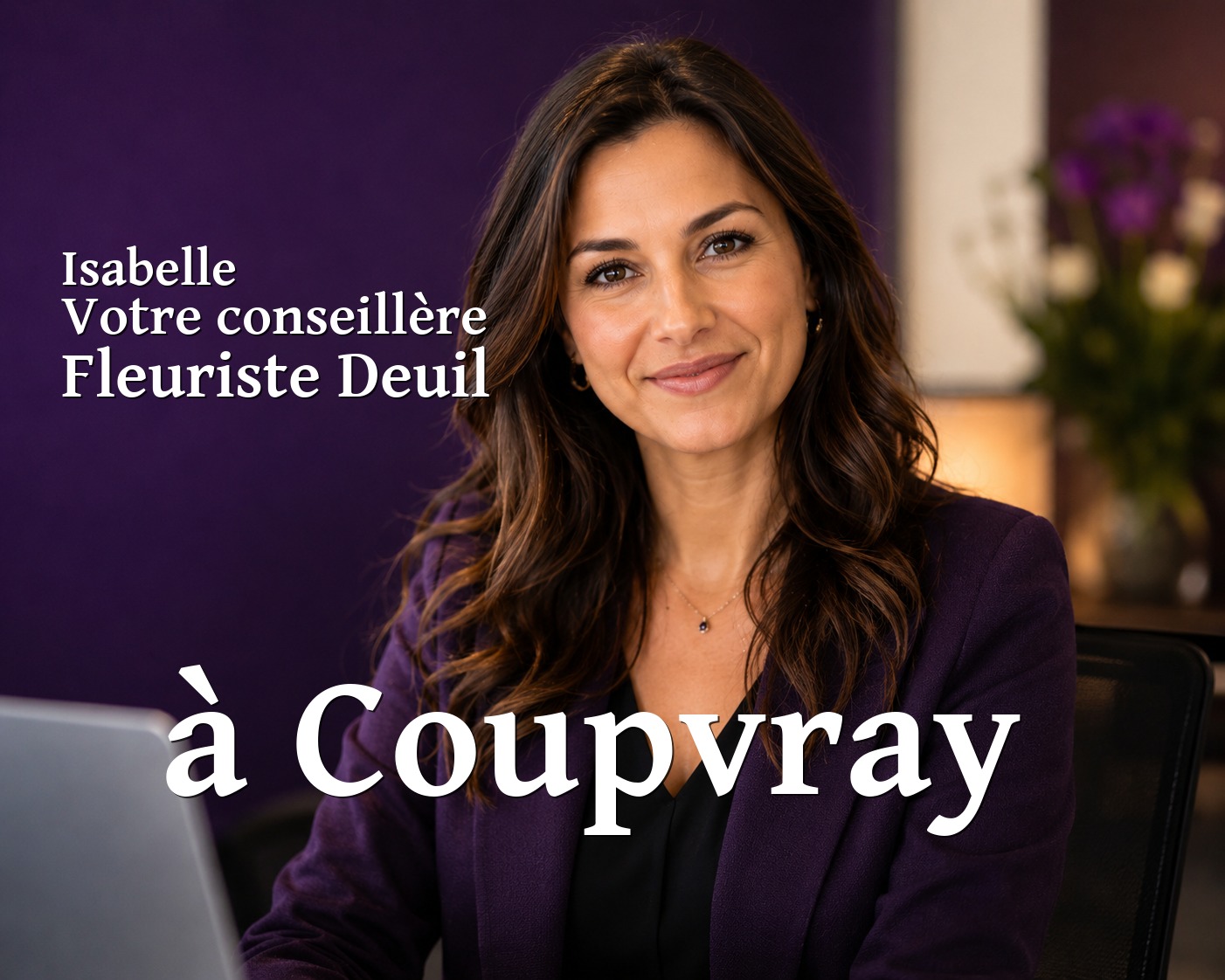 Isabelle, votre conseillère Fleuriste Deuil à Coupvray