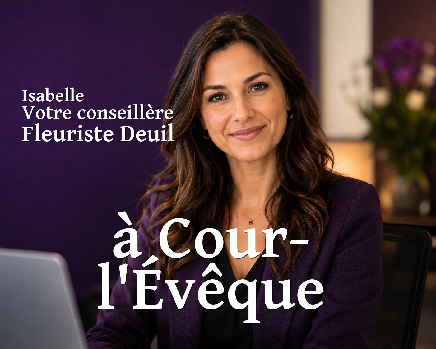 Isabelle, votre conseillère Fleuriste Deuil à Cour-l'Évêque
