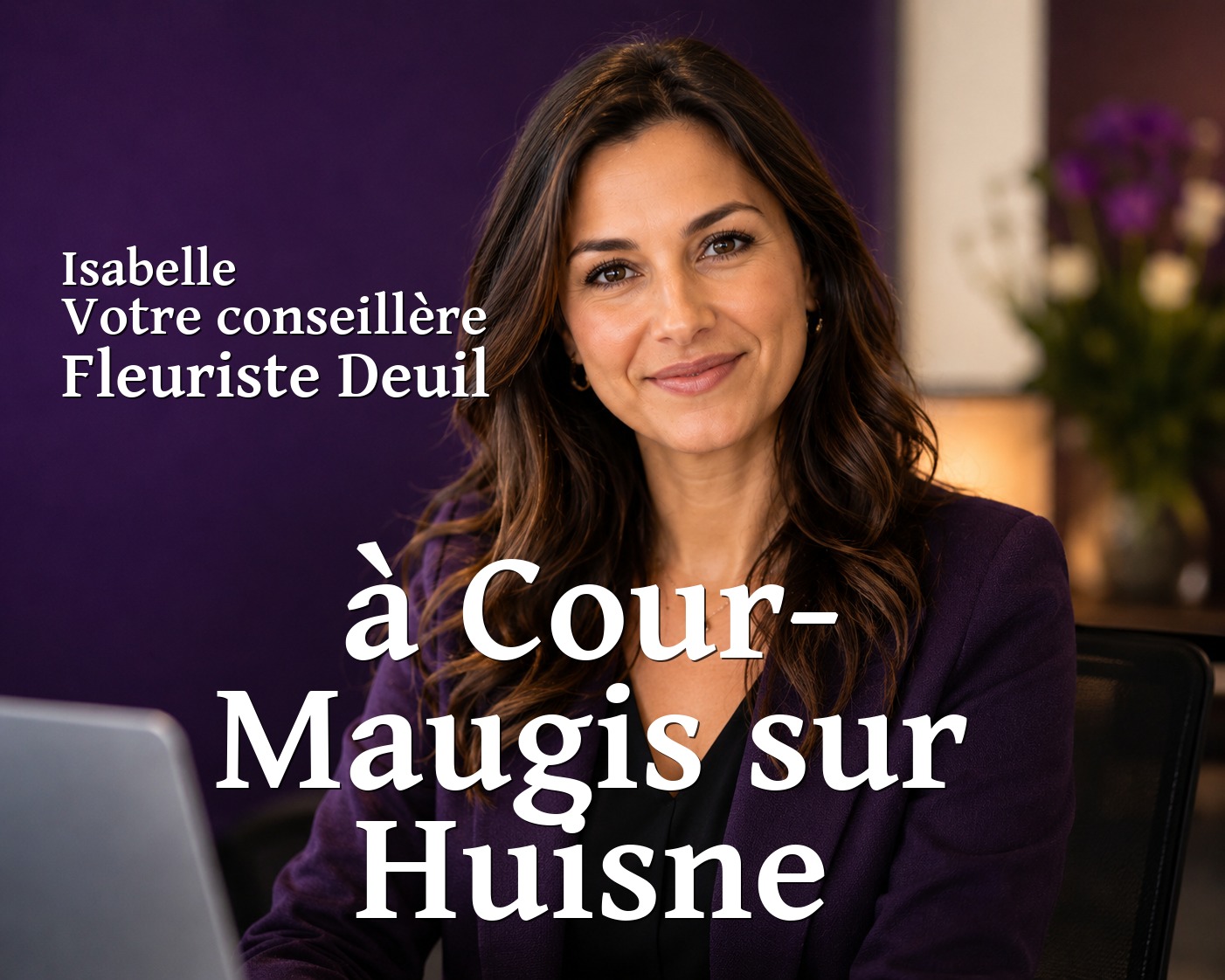 Isabelle, votre conseillère Fleuriste Deuil à Cour-Maugis sur Huisne