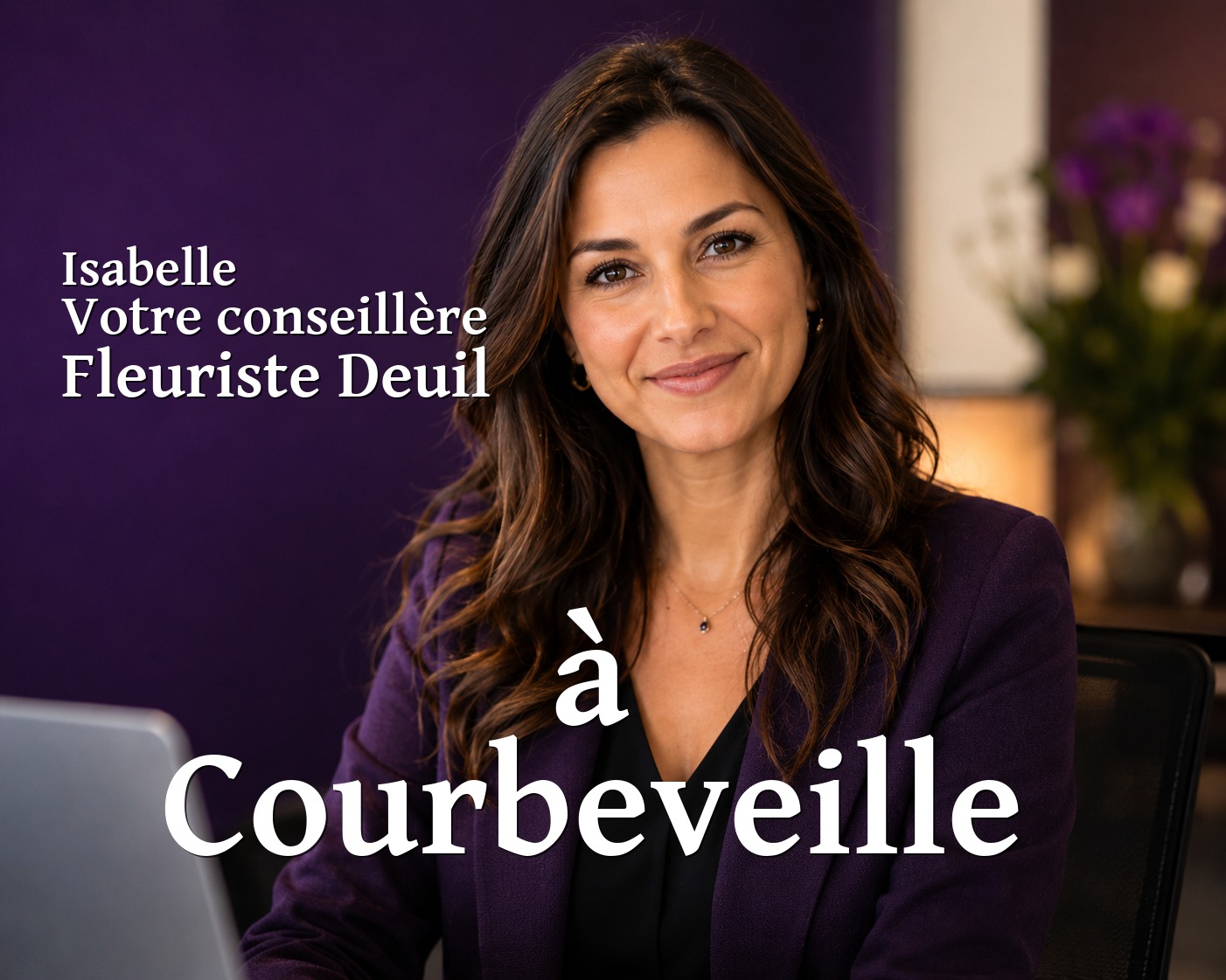 Isabelle, votre conseillère Fleuriste Deuil à Courbeveille