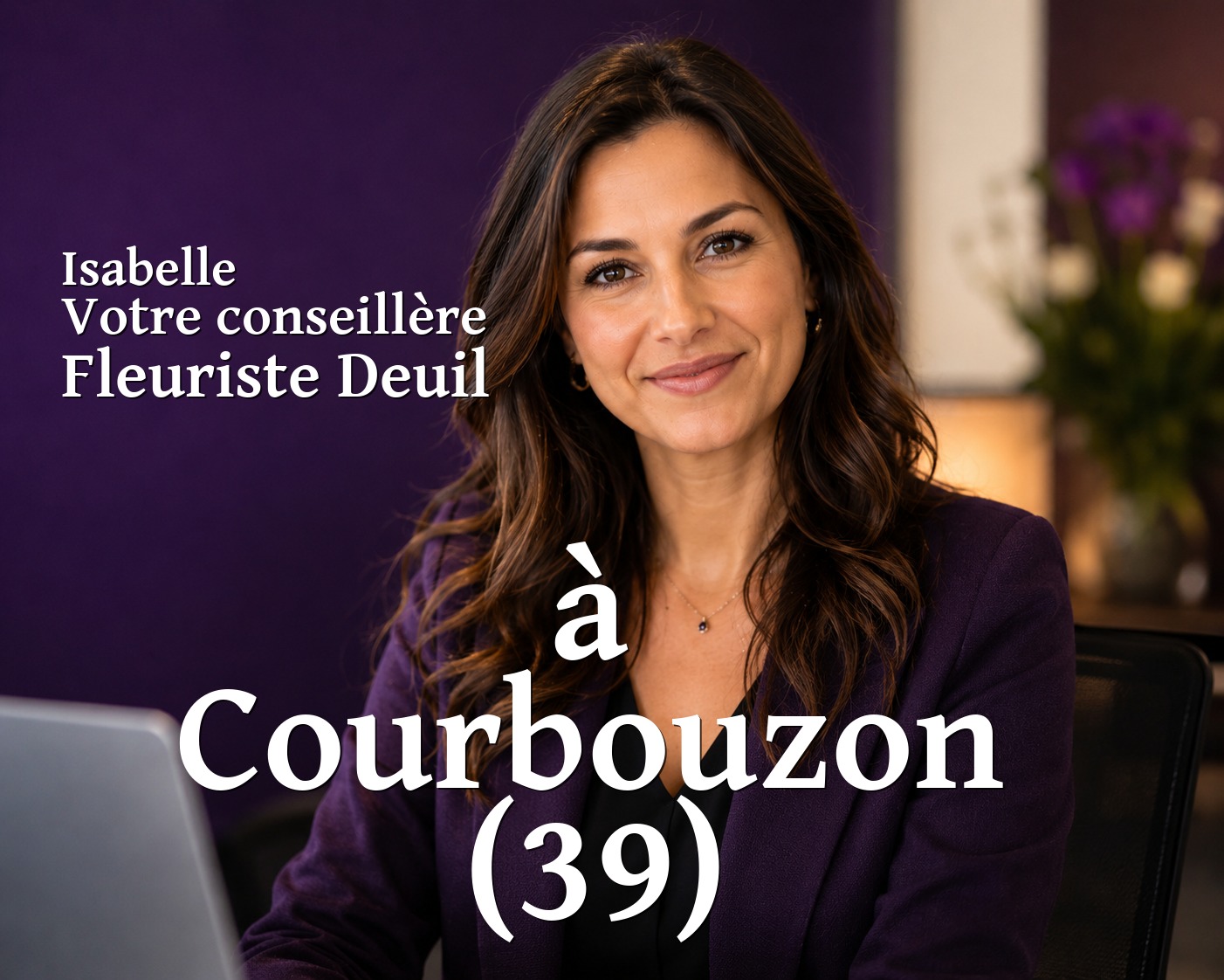 Isabelle, votre conseillère Fleuriste Deuil à Courbouzon (39)