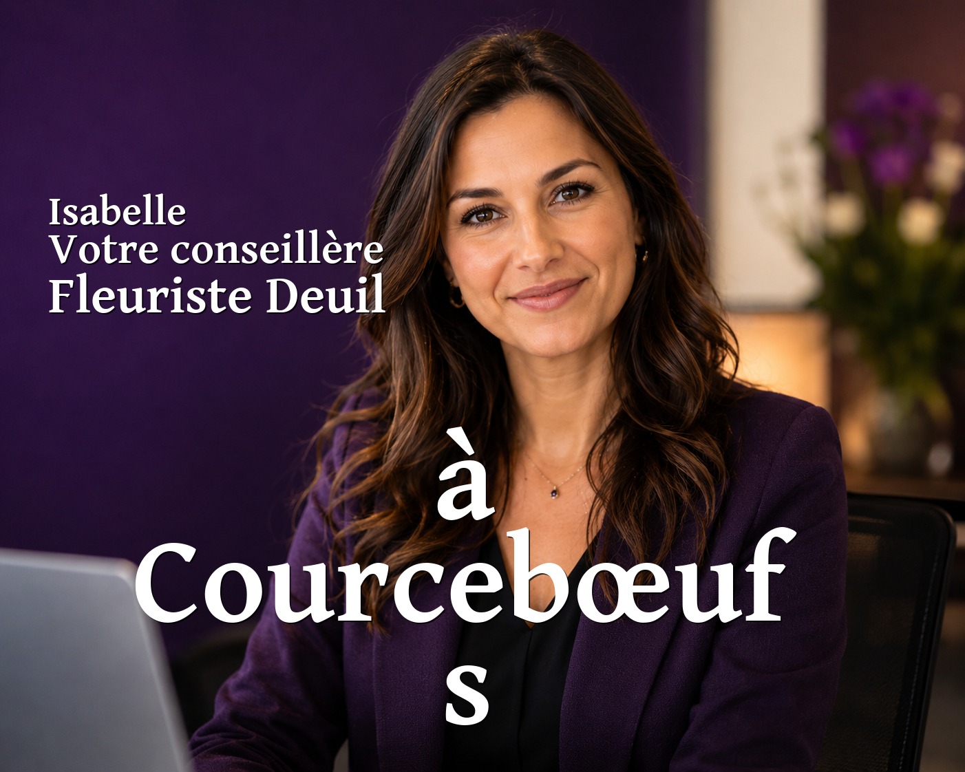 Isabelle, votre conseillère Fleuriste Deuil à Courcebœufs