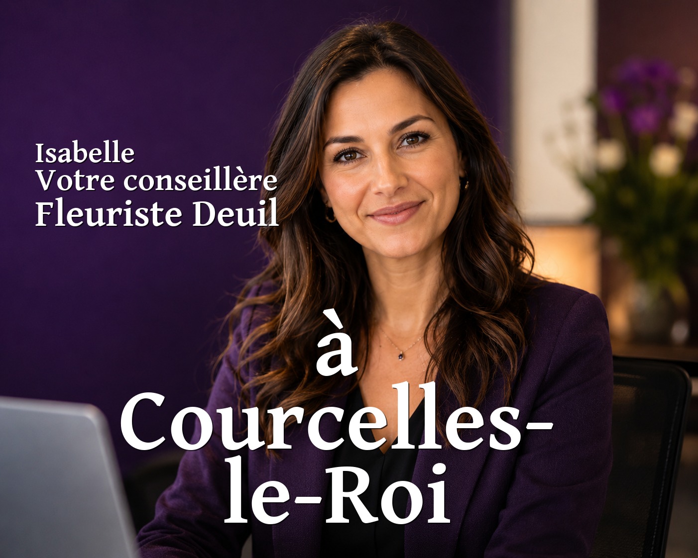 Isabelle, votre conseillère Fleuriste Deuil à Courcelles-le-Roi