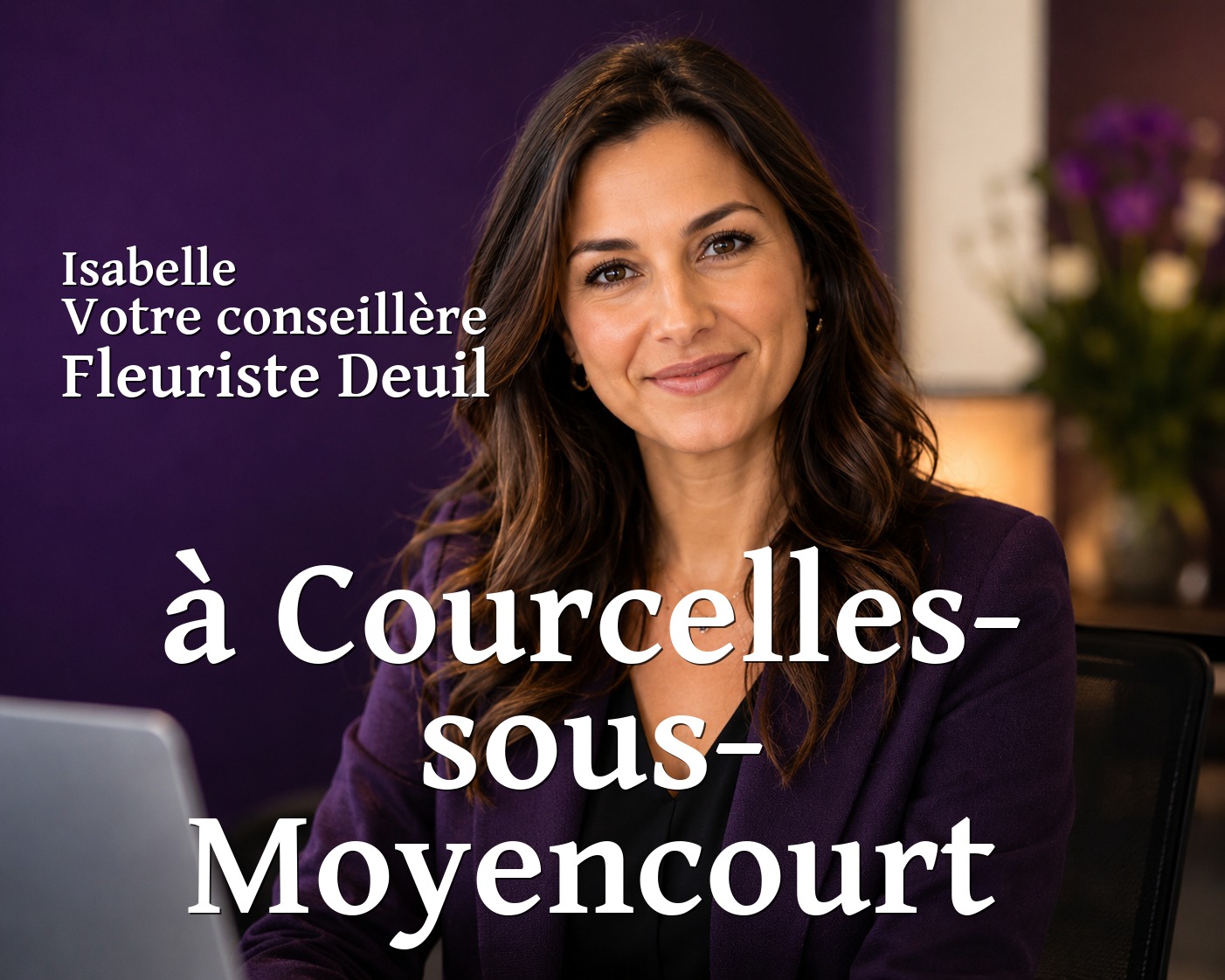 Isabelle, votre conseillère Fleuriste Deuil à Courcelles-sous-Moyencourt