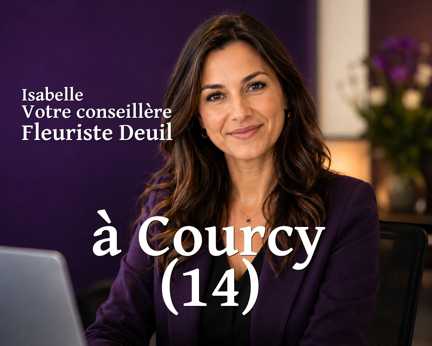 Isabelle, votre conseillère Fleuriste Deuil à Courcy (14)