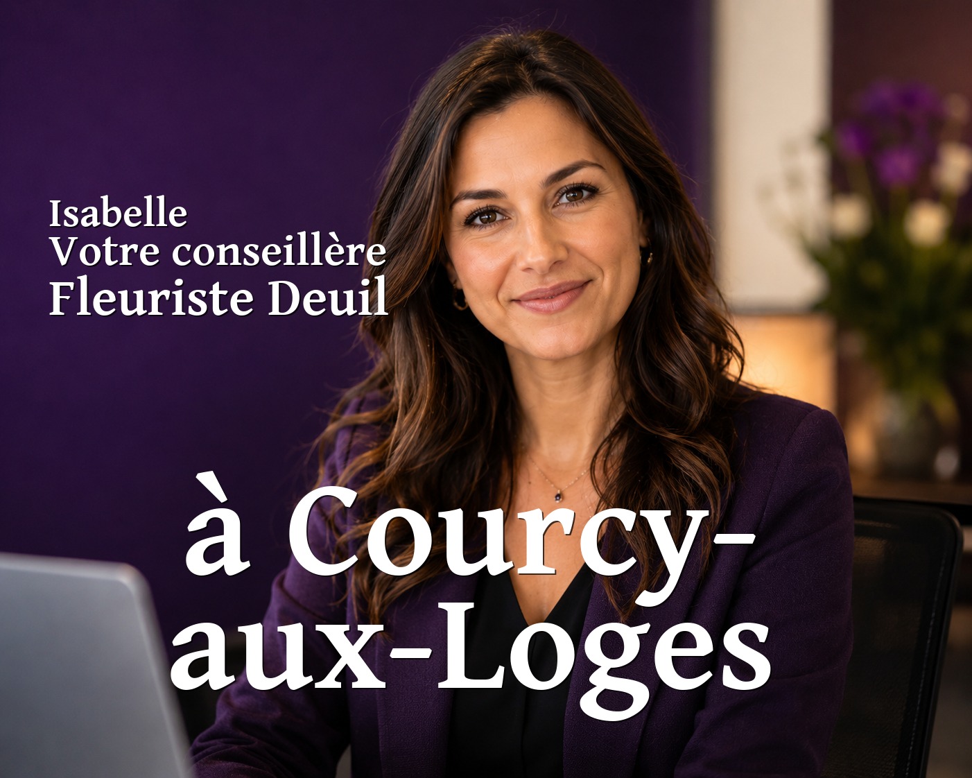 Isabelle, votre conseillère Fleuriste Deuil à Courcy-aux-Loges