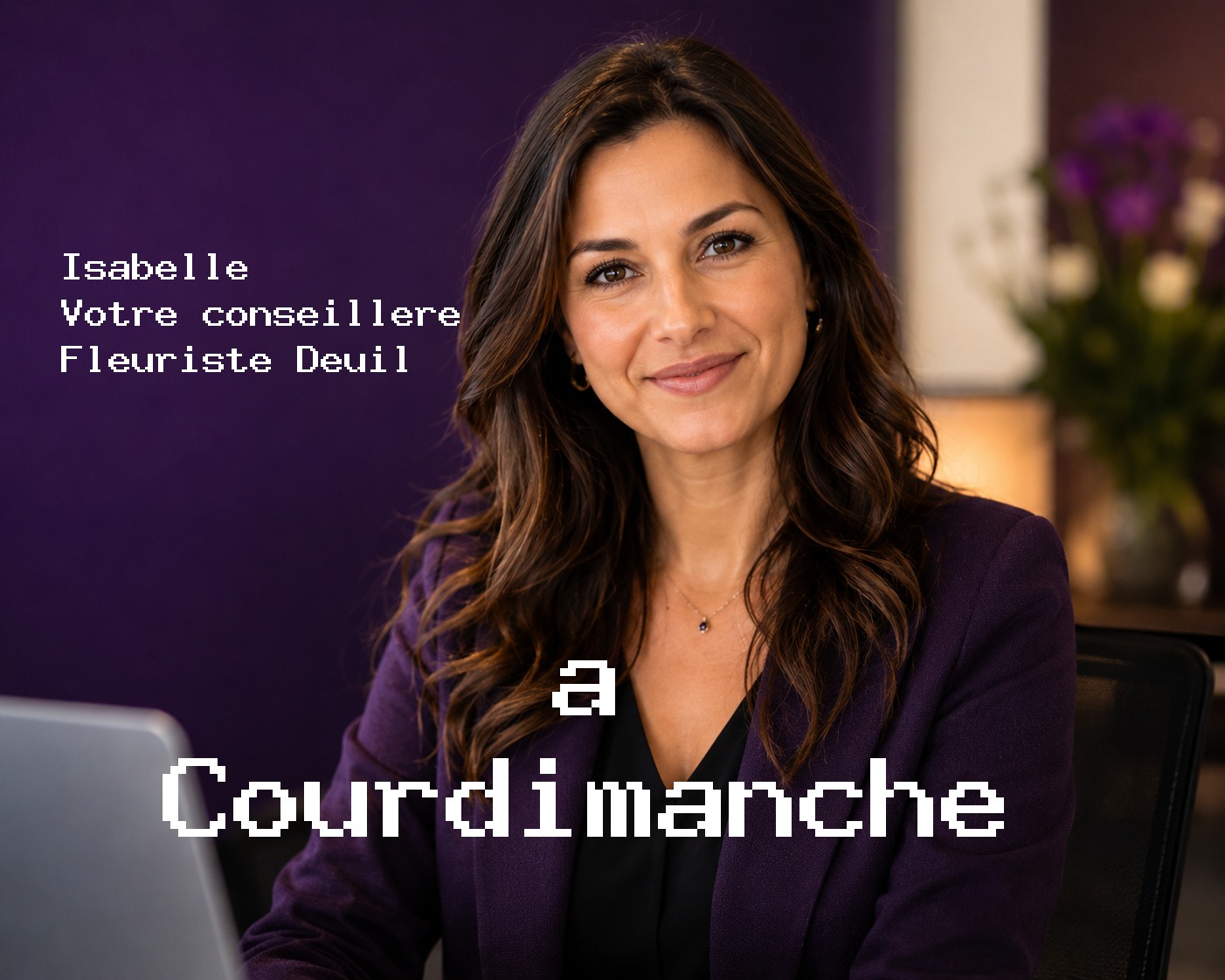 Isabelle, votre conseillère Fleuriste Deuil à Courdimanche