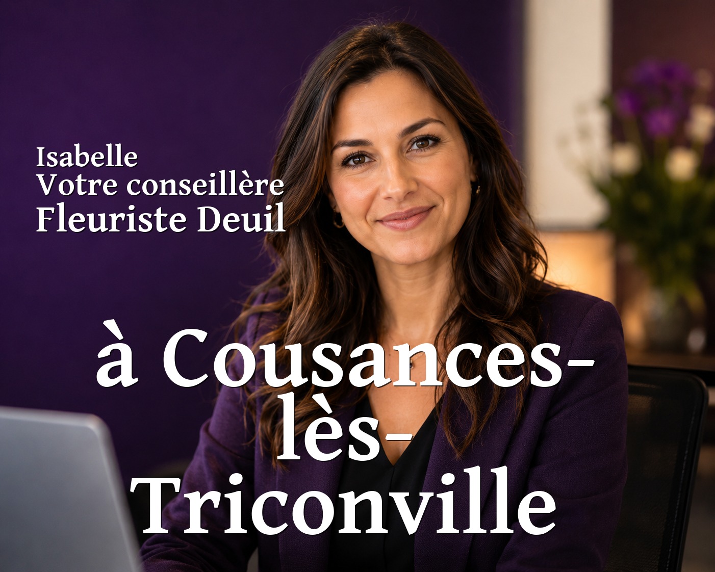 Isabelle, votre conseillère Fleuriste Deuil à Cousances-lès-Triconville