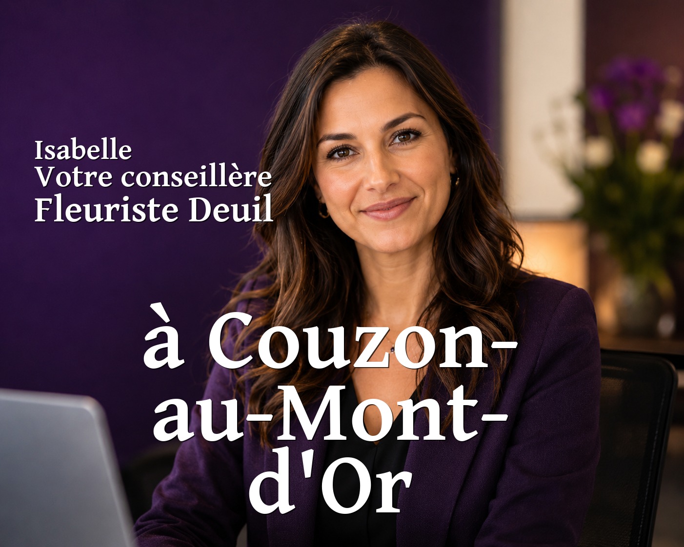 Isabelle, votre conseillère Fleuriste Deuil à Couzon-au-Mont-d'Or