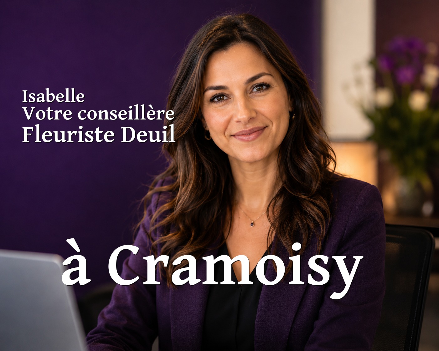Isabelle, votre conseillère Fleuriste Deuil à Cramoisy